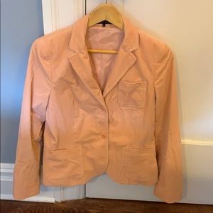 Theory pink corduroy blazer size 12